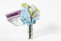 Immagine copertina libro Crumpled City. Hamburg. Soft city maps for urban jungles