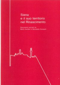 Immagine copertina libro Siena e il suo territorio nel Rinascimento. II