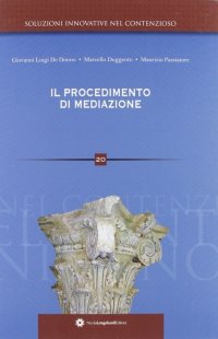 Immagine copertina libro Il procedimento di mediazione