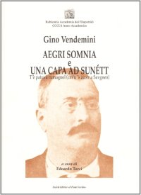 Immagine copertina libro Aegri somnia e una capa ad sunétt