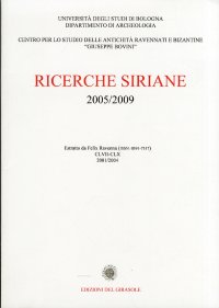 Immagine copertina libro Ricerche Siriane. 2005/2009