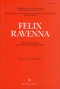 Immagine copertina libro Felix Ravenna 153-156. Rivista di antichità ravennati, cristiane, bizantine