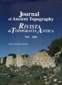 Immagine copertina libro Journal of ancient topography. Rivista di topografia antica (2009). Ediz. bilingue. Vol. 19
