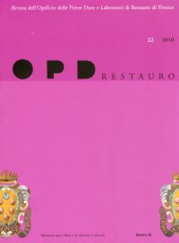 Immagine copertina libro OPD Restauro. 22. 2010. Rivista dell'Opificio delle Pietre Dure e Laboratori di Restauro di Firenze