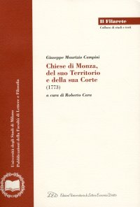 Immagine copertina libro Chiese di Monza, del suo territorio e della sua Corte 1773