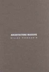 Immagine copertina libro Architecture massive