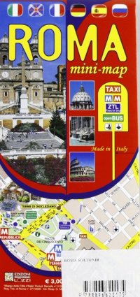 Immagine copertina libro Roma. Mini guida. Mini map. Ediz. italiana e inglese