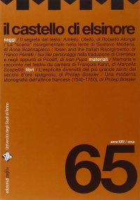 Immagine copertina libro Il castello di Elsinore (2012). Vol. 65