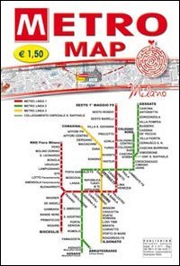 Immagine copertina libro Metro map Milano