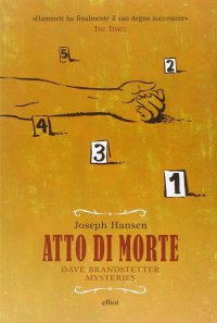 Immagine copertina libro Atto di morte. Dave Brandstetter mysteries