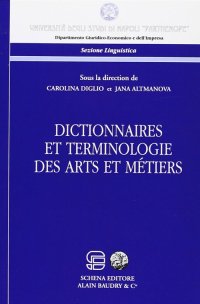 Immagine copertina libro Dictionnaires et terminologie des arts et metiers