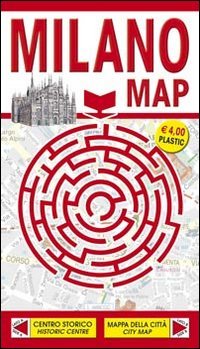 Immagine copertina libro Milano map
