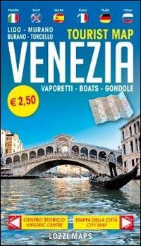 Immagine copertina libro Venezia tourist map