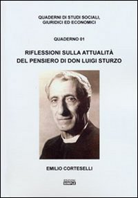 Immagine copertina libro Riflessioni sull'attualità del pensiero di don Luigi Sturzo