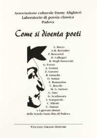 Immagine copertina libro Come si diventa poeti