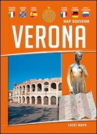 Immagine copertina libro Verona map souvenir. Mappa e guida. Ediz. multilingue