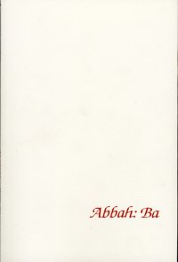 Immagine copertina libro Abbah: Ba