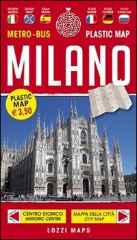 Immagine copertina libro Milano plastic map. Ediz. multilingue