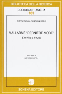 Immagine copertina libro Mallarmé «dernière mode». L'infinito e il nulla