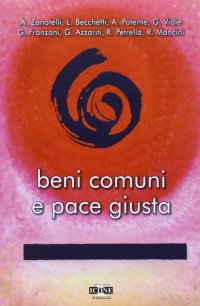 Immagine copertina libro Beni comuni e pace giusta