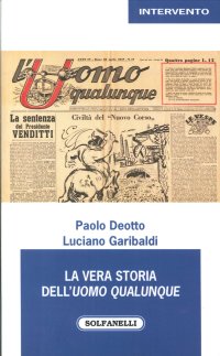 Immagine copertina libro La vera storia dell'Uomo Qualunque