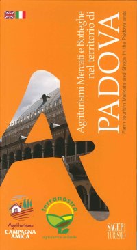 Immagine copertina libro Agriturismi mercati e botteghe nel territorio di Padova