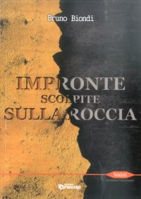 Immagine copertina libro Impronte scolpite sulla roccia