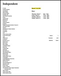 Immagine copertina libro Independent catalogue 2013