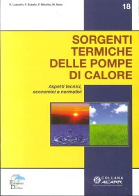 Immagine copertina libro Sorgenti termiche delle pompe di calore. Aspetti tecnici, economici e normativi