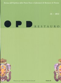 Immagine copertina libro OPD Restauro. 24. 2012. Rivista dell'Opificio delle Pietre Dure e Laboratori di Restauro di Firenze