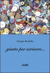 Immagine copertina libro Giusto per scrivere...