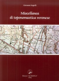 Immagine copertina libro Miscellanea di toponomastica veronese