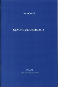 Immagine copertina libro Semplice cronaca