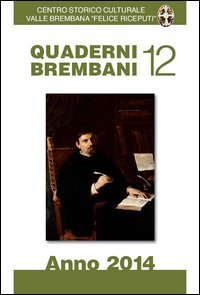 Immagine copertina libro Quaderni brembani (2014). Vol. 12