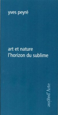 Immagine copertina libro Art et nature l'horizon du sublime