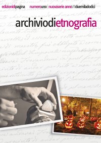 Immagine copertina libro Archivio di etnografia (2012). Vol. 1