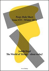 Immagine copertina libro Judith Hopf. Peep-Hole Sheet. Ediz. multilingue. Vol. 19