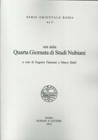 Immagine copertina libro Atti della 4° Giornata di studi nubiani. A Tribute to the nubian civilization