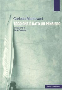 Immagine copertina libro Ecco che è nato un pensiero