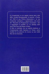 Immagine copertina libro La polizia di Torino capitale del 1848