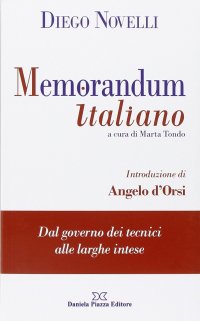 Immagine copertina libro Memorandum italiano