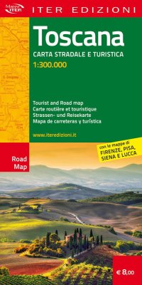 Immagine copertina libro Toscana. Carta stradale e turistica 1:300.000. Ediz. italiana, inglese, francese, tedesca e spagnola