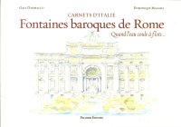 Immagine copertina libro Fontaines baroques de Rome