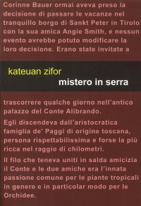 Immagine copertina libro Mistero in serra