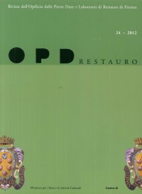 Immagine copertina libro OPD Restauro. 26. 2014. Rivista dell'Opificio delle Pietre Dure e Laboratori di Restauro di Firenze