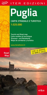 Immagine copertina libro Puglia. Carta stradale e turistica 1:325.000