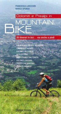 Immagine copertina libro Dolomiti e Prealpi in mountain bike