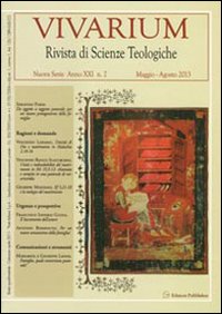 Immagine copertina libro Vivarium. Rivista di scienze teologiche (2013). Vol. 2