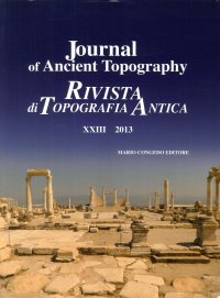 Immagine copertina libro Journal of ancient topography-Rivista di topografia antica (2013). Ediz. bilingue. Vol. 23
