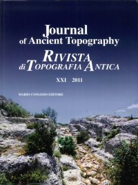 Immagine copertina libro Journal of ancient topography-Rivista di topografia antica (2011). Ediz. bilingue. Vol. 21